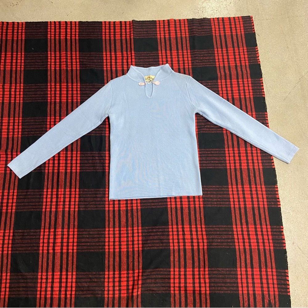 Paola Poggi Italy 34 Long Sleeve Top Blouse